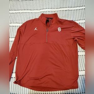 2xl jordan oklahoma long sleeve pull over